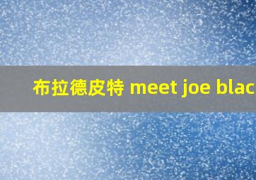 布拉德皮特 meet joe black